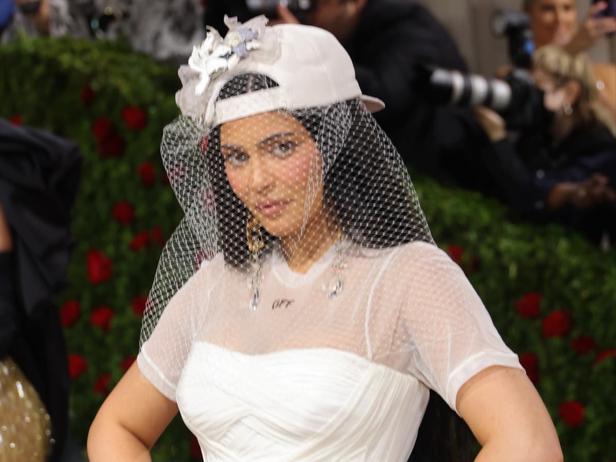 Kylie Jenner honours fashion designer Virgil Abloh with her Met Gala wedding gown