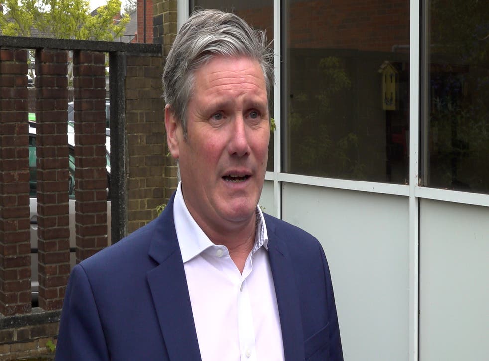 Labour leader Sir Keir Starmer said police have not contacted him (Peter Cary/PA)