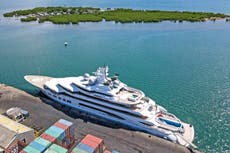 US announces seizure of superyacht owned by Russian oligarch