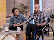 BGT star offered fiancee ‘get-out-of-jail-free card’ after being paralysed
