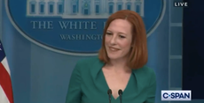 ‘Are you?’: Jen Psaki raises laugh as Fox News’ Peter Doocy says he’s ‘sorry to see you go’