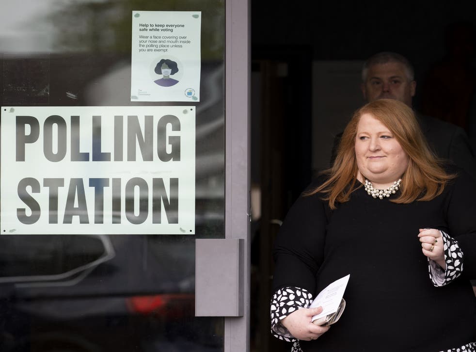 Naomi Long topped the poll in East Belfast (Liam McBurney/PA)