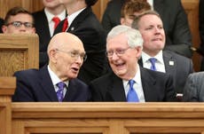McConnell, Utah leaders honor 'larger than life' Orrin Hatch