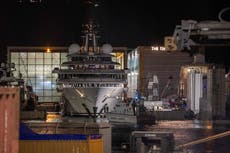 Scheherazade: Giant £570m superyacht ‘owned by Vladimir Putin’ is seized by Italian authorities