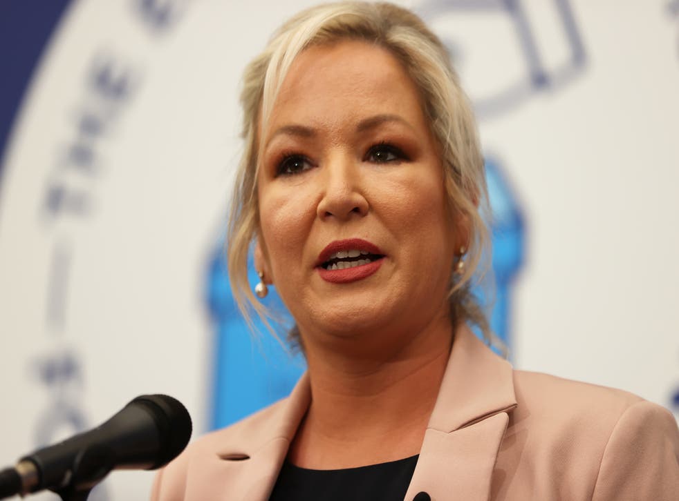 Sinn Fein Vice-President Michelle O’Neill who could become Northern Ireland’s first First Minister from a nationalist party. (Liam McBurney/PA)