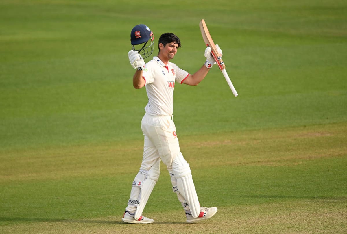 Essex draw with Yorkshire as Sir Alastair Cook scores century in both innings