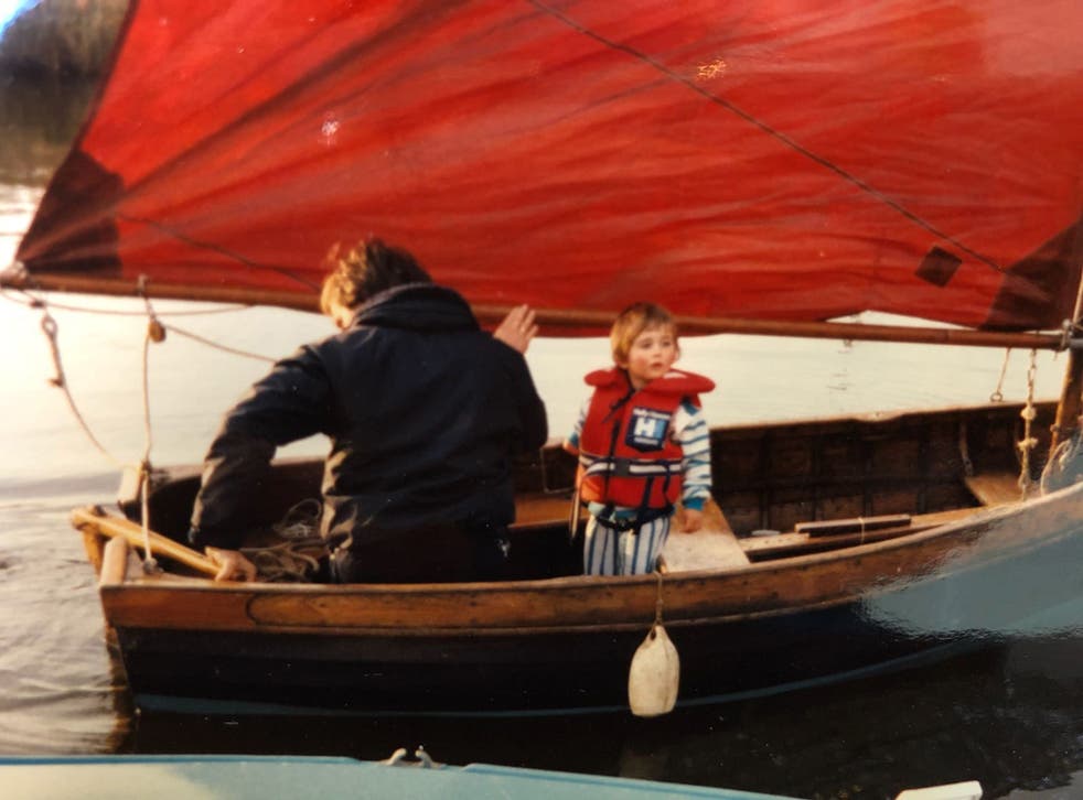 Hannah started sailing at age 3 (コレクト/PAリアルライフ)