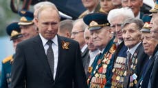 Watch live as Putin attends Russia's annual WWII victory parade