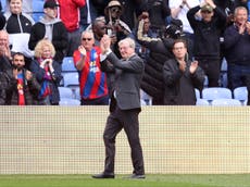Crystal Palace fans cherish chance to give Roy Hodgson a proper goodbye