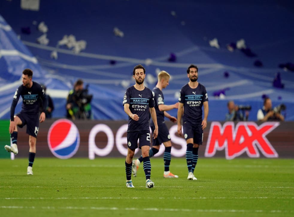 Guardiola hopes City can continue to bounce back from their Bernabeu dejection (Nick Potts/PA)