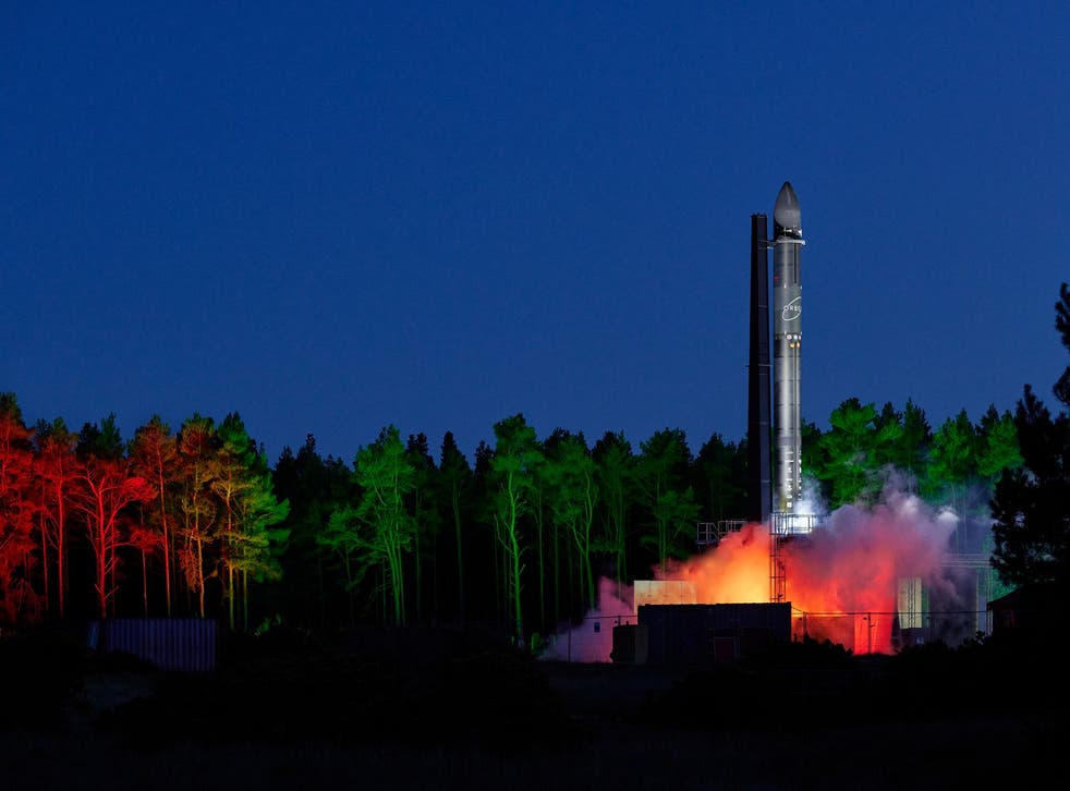 The rocket will be one of the first spaceport launches in the UK