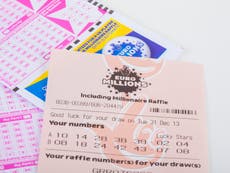 UK’s biggest National Lottery winner claims ticket to scoop record £184m jackpot