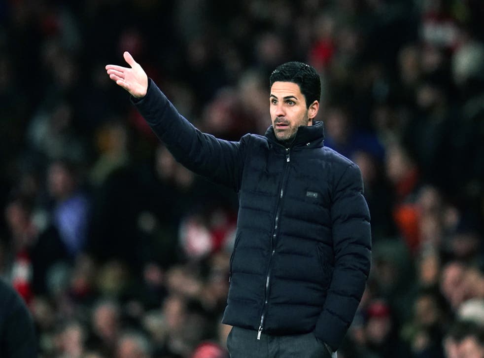 Mikel Arteta is on the cusp of taking Arsenal back into the Champions League. (ジョンウォルトン/ PA)