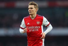 Martin Odegaard determined to help Arsenal reach ‘big goal’ of Champions League