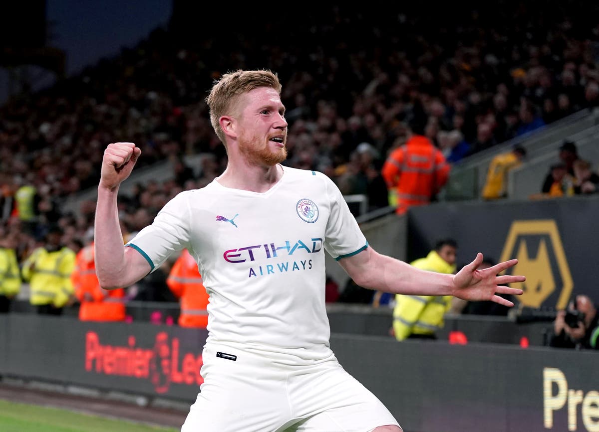 Kevin De Bruyne left wanting more goals despite netting four in win over Wolves