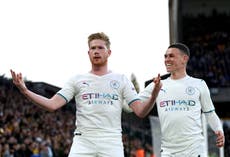 Kevin De Bruyne more interested in Man City winning the title than individual praise