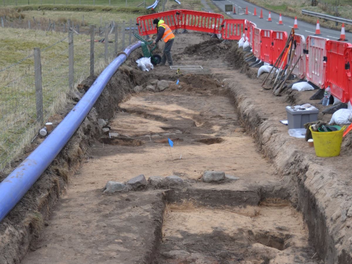 Rare medieval trove uncovered during water pipe project