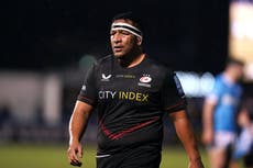 Mako Vunipola set to return for Saracens’ Challenge Cup clash with Toulon