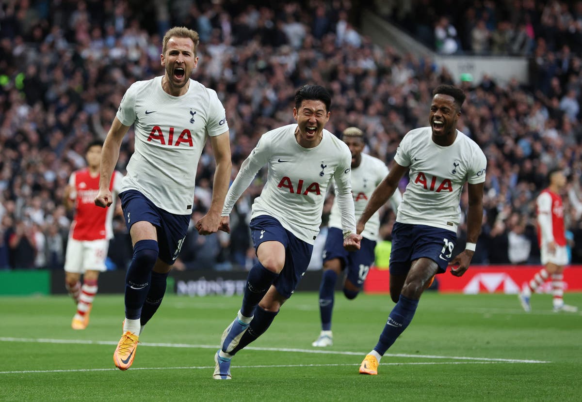 Tottenham stay in top-four hunt as 10-man Arsenal crumple to north London derby loss