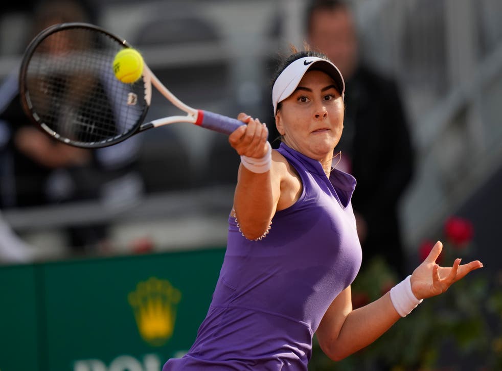 Bianca Andreescu will take on Iga Swiatek (Andrew Medichini/AP)