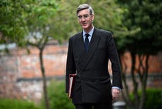 Jacob Rees-Mogg dismisses 100 fines for No 10 parties as ‘a non-story’