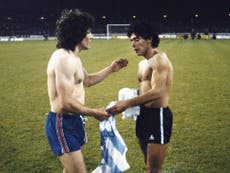 The shirts off his back: Searching for Diego Maradona’s iconic jerseys