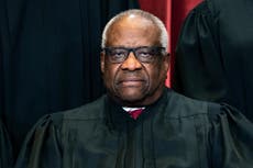 Clarence Thomas says Supreme Court should ‘reconsider’ legalising same-sex marriage and contraception in wake of Roe decision