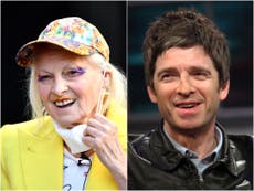 Vivienne Westwood says she listened to Oasis ‘once’ and thought they were ‘terrible’