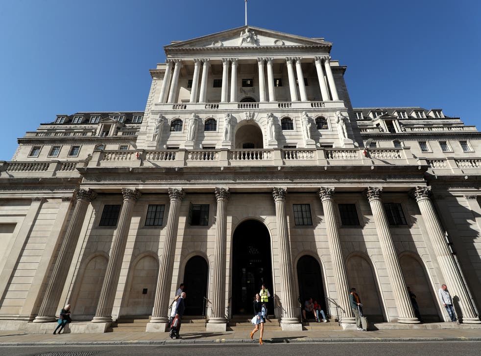 <p>The Bank of England </s>