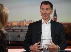 Hunt admits his failings as health secretary contributed to current A&E delays