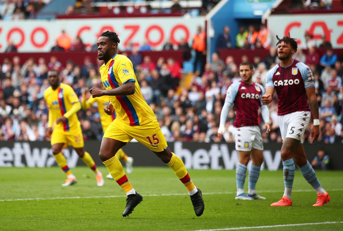 Jeffrey Schlupp snatches late leveller for Crystal Palace at Aston Villa