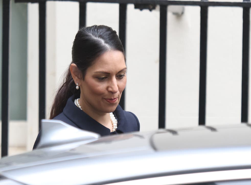 Home Secretary Priti Patel wants to make it easier for police to use stop-and-search powers to seize more weapons (James Manning/PA)