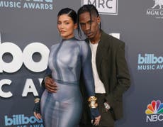 Kylie Jenner and Travis Scott attend Billboard Music Awards with daughter Stormi