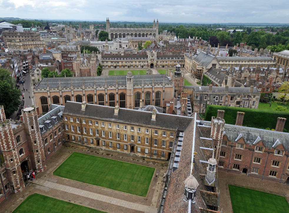A general view of Cambridge University buildings (Nicholas T Ansell/PA)