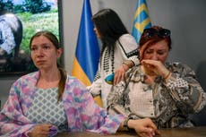 ‘I have died every day’: Ukraine wives of Mariupol fighters plead for help from Turkey