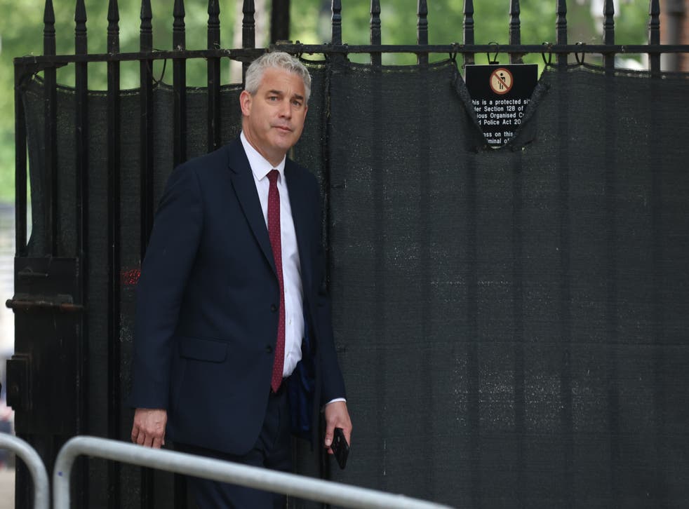 Steve Barclay said fake profiles were used as an ‘elaborate ruse’ to gain access to sensitive information (James Manning/PA)
