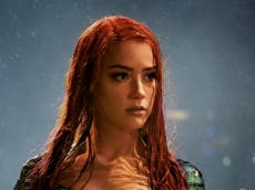 Amber Heard denies she has been cut from Aquaman 2, calling rumours ‘slightly insane’ 