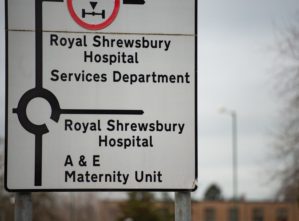 The charges relate to alleged failings at the Royal Shrewsbury Hospital (Jacob King/PA)