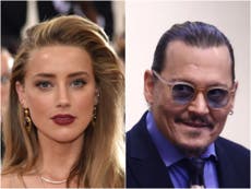 Amber Heard says she’s been labelled a ‘liar’ because Johnny Depp is ‘the bigger star’