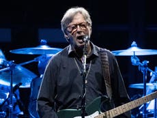 Eric Clapton postpones forthcoming concerts after testing positive for Covid