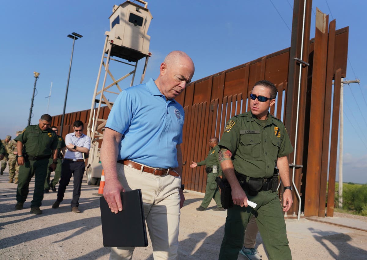 Mayorkas tours border to prepare for asylum limits to end