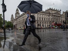 Thunderstorm warning issued after hottest day of year so far