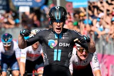 Alberto Dainese secures first home victory of Giro d’Italia on stage 11