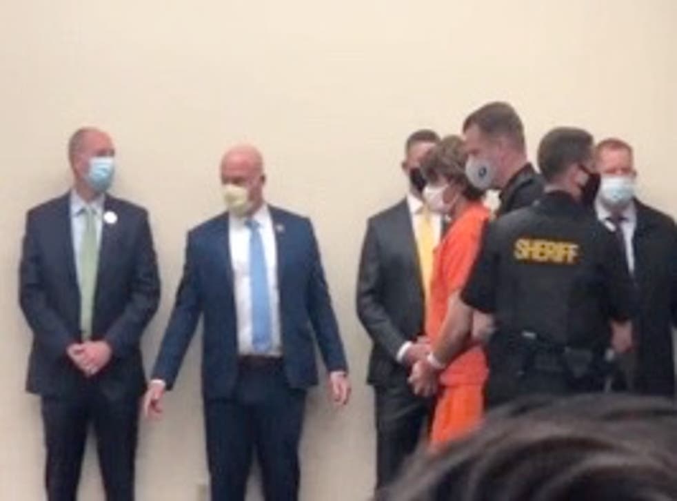 <p>Payton Gendron appears in court where he was indicted by a grand jury on 19 May</p>