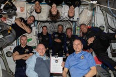 Private crew who paid $55m per seat were exhausted by ‘frenetic’ workload in space