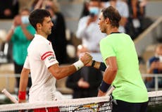 Rafael Nadal and Novak Djokovic on course to clash in French Open quarter-finals