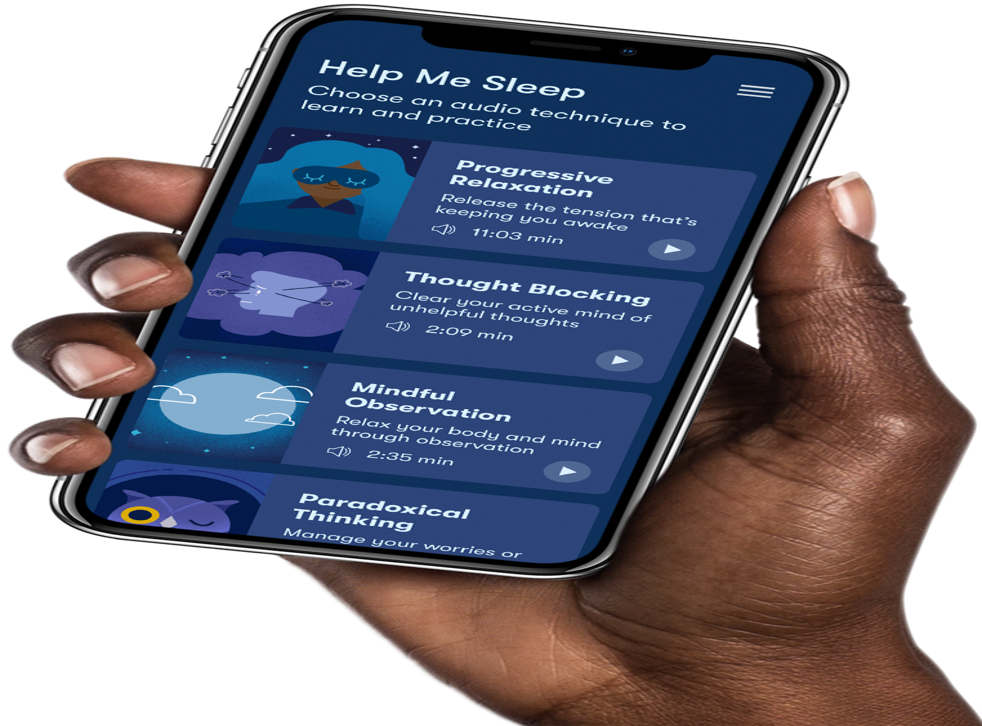 <p>Analysis suggests the app is more effective than sleeping pills </s>