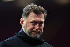 Ralph Hasenhuttl admits Southampton deserve to be where they are in the table