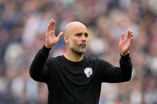 Pep Guardiola tells Man City players to ‘just focus on the football game’