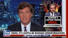Tucker Carlson asked Hunter Biden for help with son’s university application